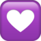 Heart Decoration emoji on Apple
